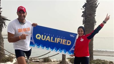 وزير الرياضة يهنئ الزوجي المختلط في التجديف بعد التأهل إلى بارالمبياد باريس