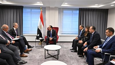 مدبولي يلتقي الرئيس التنفيذي لشركة 