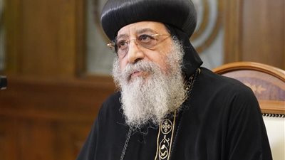 البابا تواضروس يلقي العظة الروحية في اجتماع الأقباط بالأزبكية 