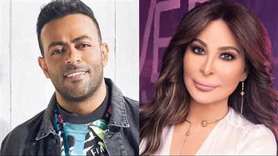 موسم الرياض 2023| إليسا وتامر عاشور مع جمهورهما 