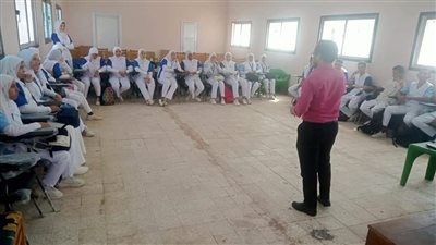 استمرار فاعليات ورش أندية السكان بمركز التنمية الشبابية بالطور 