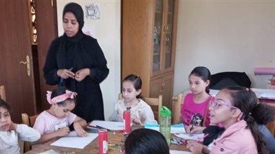 ورشة فنية للأطفال بـ