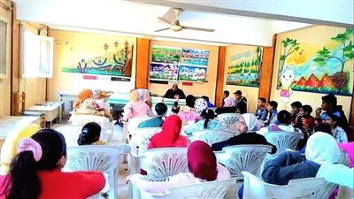 معسكر كشفي للزهرات والأشبال بمركز شباب البطاخ بالمراغة