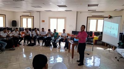 استمرار فاعليات ورش أندية السكان بمركز التنمية الشبابية بشرم الشيخ 