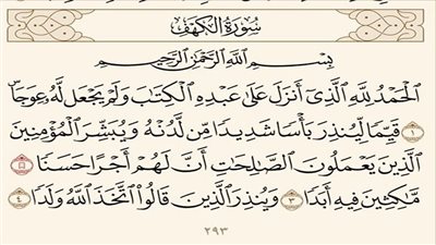 أحاديث عن فضل سورة الكهف يوم الجمعة