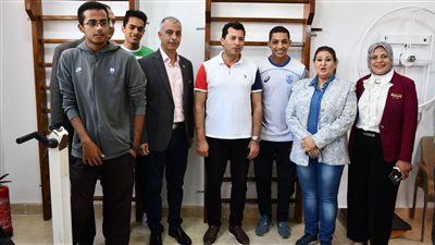 وزير الشباب والرياضة يفتتح وحدة الطب الرياضي بالمدينة الشبابية بالإسكندرية