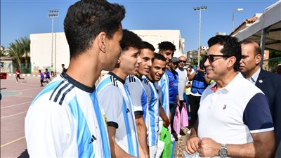 وزير الشباب يشهد اللقاء الختامي المجمع لمراكز تدريب 
