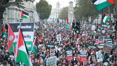 عشرات المجازر الصهيونية ضد الشعب الفلسطينى فى اليوم الـ21 لحرب الإبادة