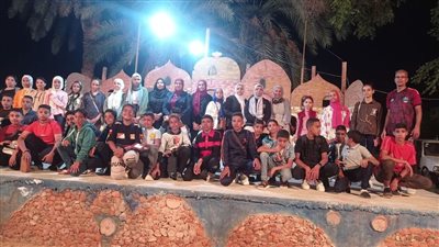 أطفال الوادي الجديد يشاركون في مشروع أهل مصر لأطفال المناطق الحدودية ببورسعيد