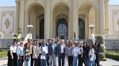 كلية السينما بجامعة بدر تنظم زيارة للطلاب في مدينة الفنون بالعاصمة الإدارية