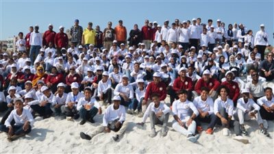 أهل مصر.. ملتقى أطفال المحافظات الحدودية يزور جبال الملح ببورسعيد
