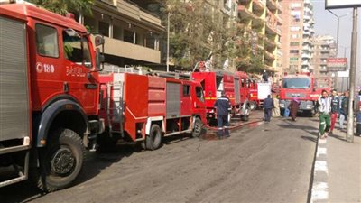 التحقيق في اندلاع حريق داخل شقة بالهرم