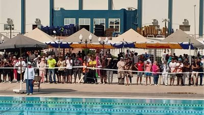 إنطلاق المرحلة الثالثة من بطوله الجمهورية للسباحة بشرم الشيخ 