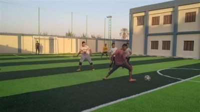 مركز شباب أبوحمودي ينظم دورة كرة القدم للطلائع