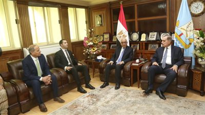  محافظ كفرالشيخ يستقبل وزير التربية والتعليم