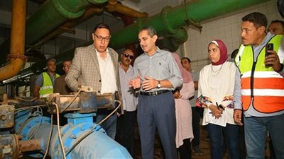 محافظ الغربية يتابع جاهزية محطات زفتى لمواجهة الطوارئ والأزمات