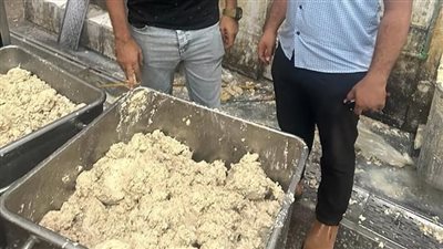 تضبط 4 أطنان لحوم مصنعة مضاف إليها ألوان صناعية غير مصرح بها بالخانكة
