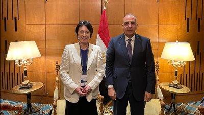 وزير الري يلتقي نائب الأمين العام للمنظمة العالمية للأرصاد الجوية