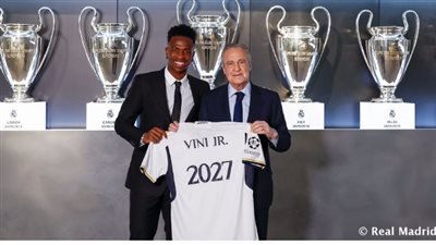 ريال مدريد يعلن تجديد عقده مع فينيسيوس جونيور  