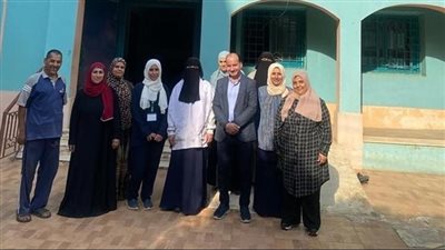 وكيل صحة القليوبية يجري زيارة مفاجئة للوحدة الصحية بميت السباع