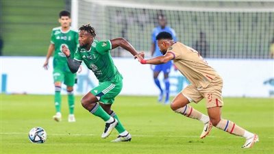 تعادل مثير يحسم نتيجة الأهلي وأبها في الشوط الاول