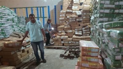 ضبط 5 أطنان كبدة مجمدة غير صالحة للاستهلاك الآدمي بكفر الدوار