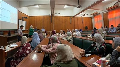 جامعة الزقازيق تختتم  الجلسة التعريفية لتعظيم الاستفادة من مصادر وخدمات بنك المعرفة