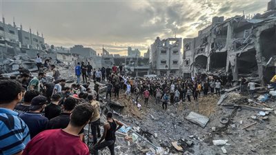 مفوضية حقوق الإنسان تُدين الغارات الإسرائيلية على مخيم جباليا: 