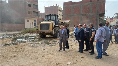 محافظ القاهرة يقود حملة مكبرة لإزالة التعديات على عدد من الأراضى الزراعية