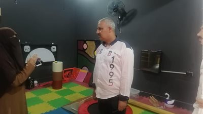 الصبروط .. يتفقد مركز التخاطب والتكامل الحسي بمركز شباب كفر الجزار