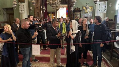 السيدة الأولي لصربيا تزو دير سانت كاترين فى جنوب سيناء 