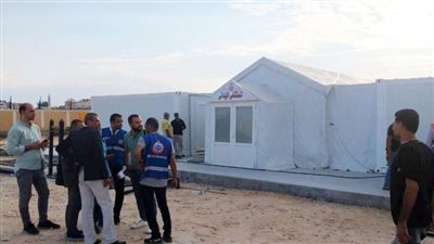 الهلال الأحمر بشمال سيناء يكشف الحالة الصحية للمصابين القادمين من غزة للعلاج 