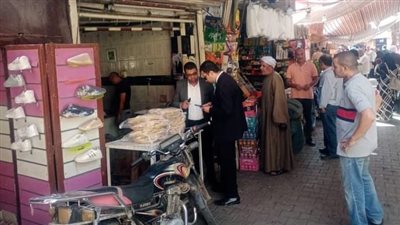  تحرير 13 محضرًا في حملات تموينية بقنا 