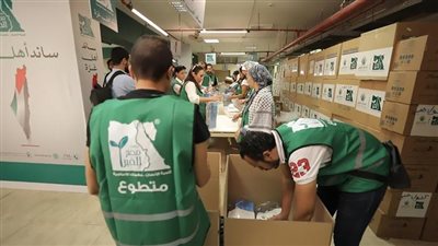 95 طن مستلزمات جراحية هدية لمستشفيات غزة