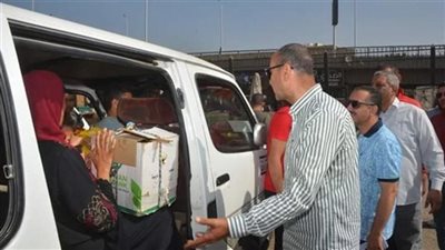 سكرتير بني سويف يتفقد محطات الوقود 