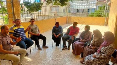 مركز شباب صدفا يتابع أنشطة مركز التأهيل والتخاطب وتنمية المهارات