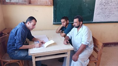 فحص 885 في قافلة جامعة الزقازيق بقرية الحبش