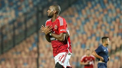 موديست يحرز هدف الأهلي الأول أمام الجونة 