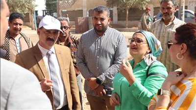 رئيس مياه الشرب بأسيوط يتفقد مشروع الصرف الصحي بمركز ساحل سليم
