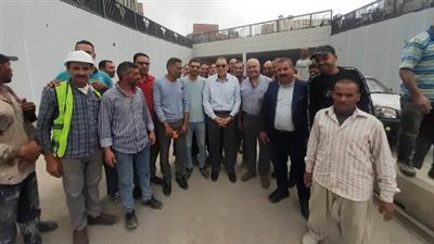 محافظ الشرقية يتفقد الأعمال النهائية بنفق عرابي بمدينة الزقازيق| صور