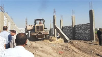 إزالة 35 حالة تعد على الأراضي الزراعية بدمنهور وكفر الدوار 