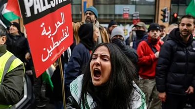 استمرار المظاهرات المؤيدة لفلسطين بلندن.. وإسرائيل تشحن وسائل الإعلام ضدها