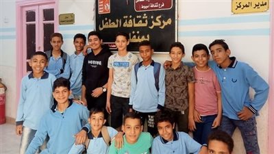 المركز الثقافي للطفل بمنفلوط ينظم ورشة فنية للأطفال بعنوان 