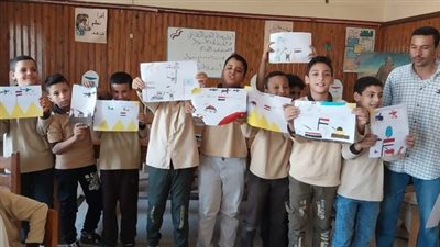 ورشة فنية للأطفال بقصر ثقافة الغنايم 