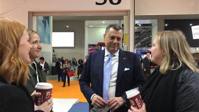 احمد عيسى يفتتح الجناح المصرى فى بورصة لندن السياحية WTM