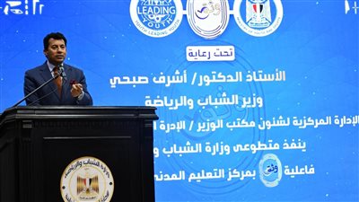 وزير الشباب والرياضة يشهد إطلاق حملة 
