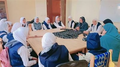 تنظيم ورشة خياطة بقصر ثقافة جمال عبدالناصر ببني مر فى أسيوط