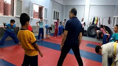 بدء فعاليات تدريبات براعم الموهبة والبطل الاولمبي للجودو