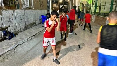 بدء تدريبات براعم الموهبة والبطل الأولمبي للملاكمة