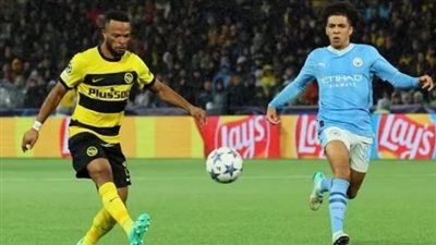 موعد مباراة مانشستر سيتي ويونج بويز في دوري الأبطال والقنوات الناقلة